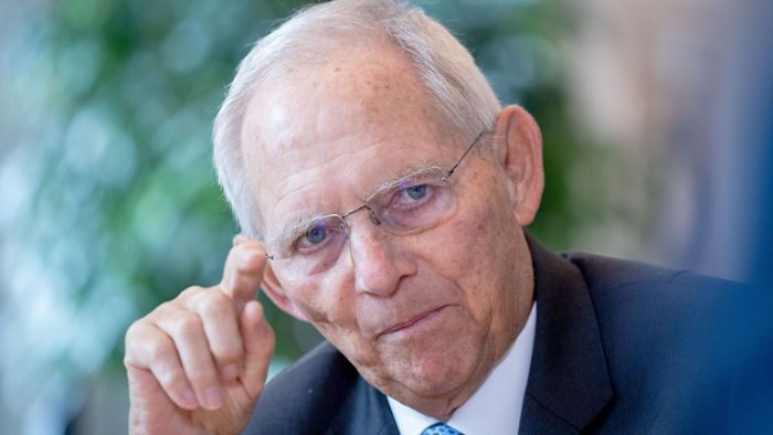 Wolfgang Schäuble kann sich Minderheitsregierung vorstellen
