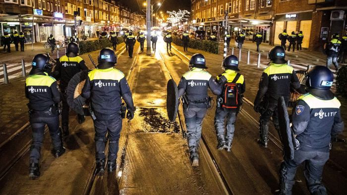 Mehr als 130 Festnahmen in den Niederlanden