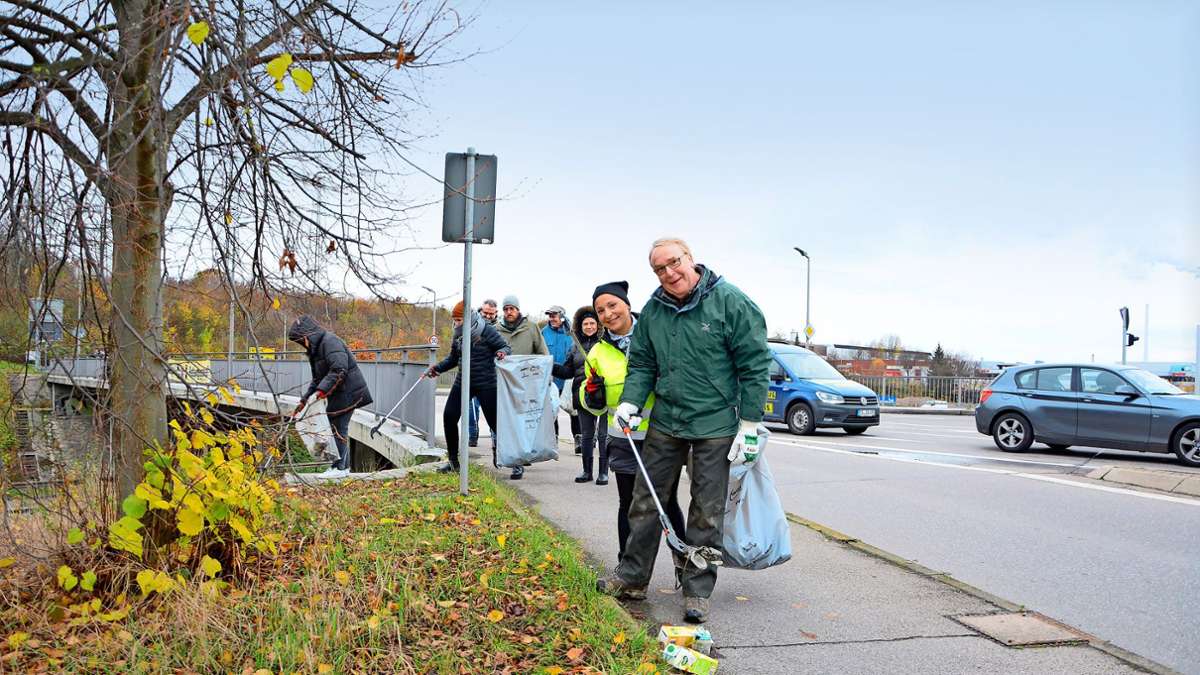 Müll im Kreis Esslingen: Im Kampf gegen den achtlos weggeworfenen Unrat