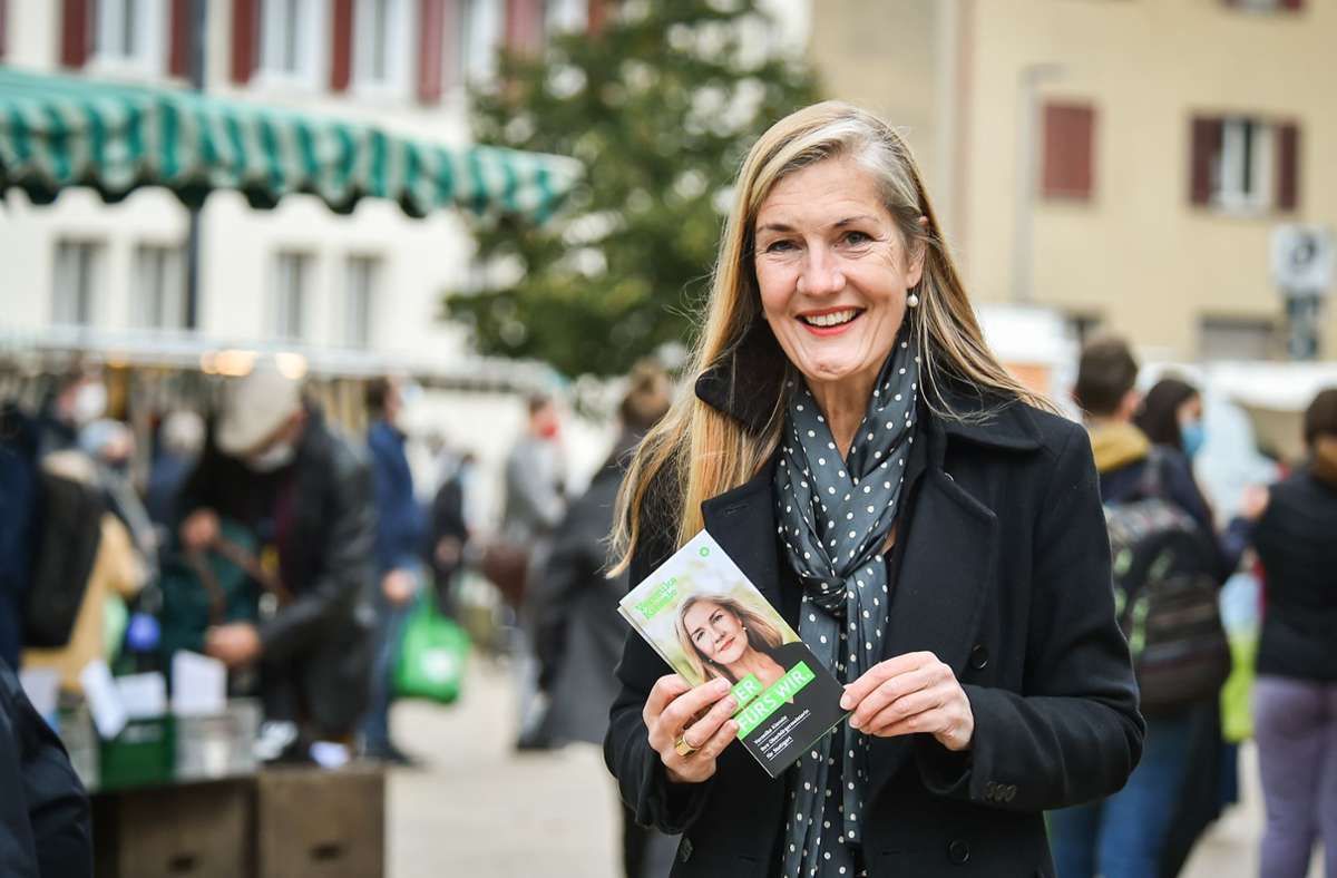 OB-Kandidatin Veronika Kienzle im Porträt: Sie will erste Oberbürgermeisterin von Stuttgart werden