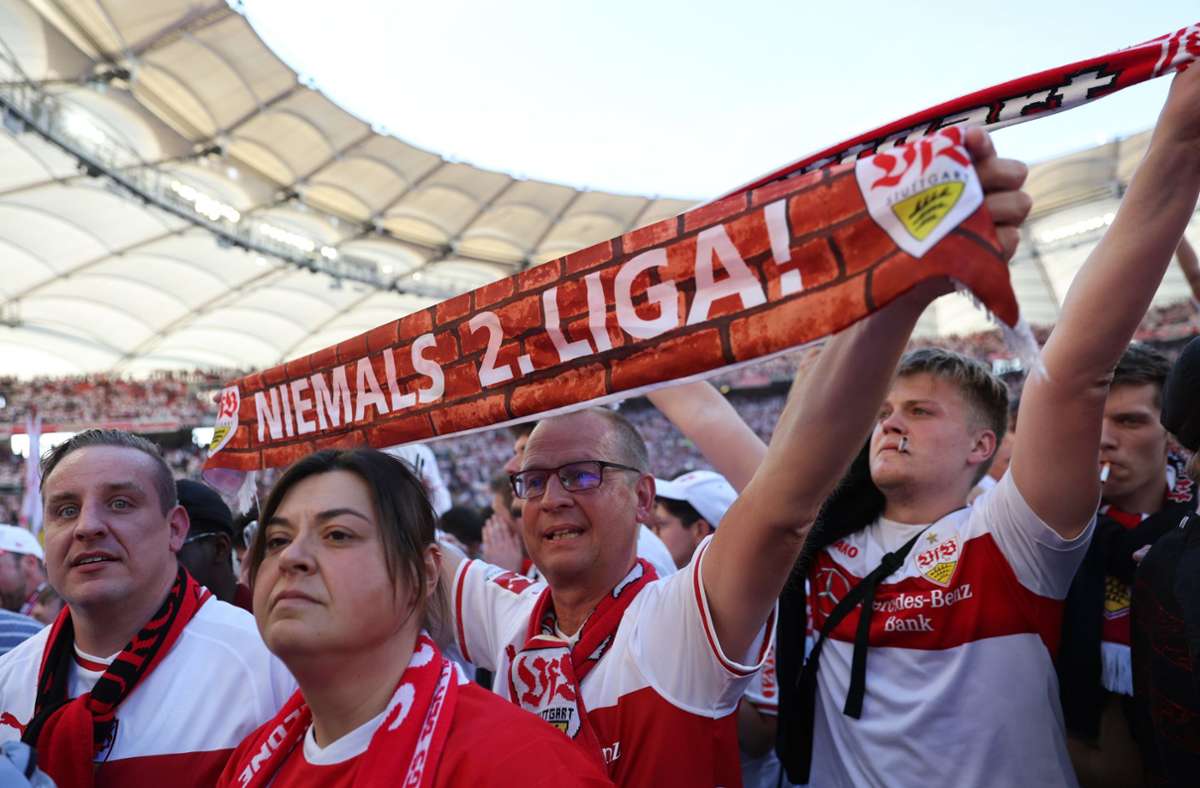 Der emotionale Klassenerhalt des VfB Stuttgart in Bildern