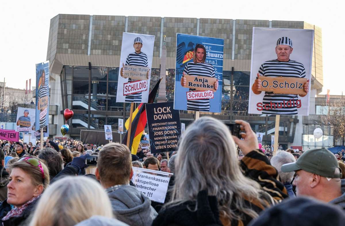 Eskalation bei „Querdenken“ in Leipzig: Das Versagen in Leipzig ist eine Gefahr für alle