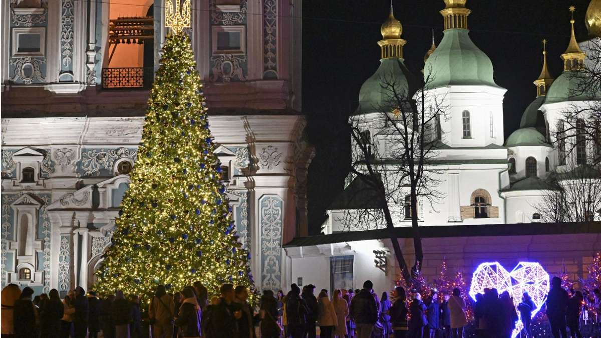 Weiterer Bruch mit Russland: Ukrainer feiern erstmals am 25. Dezember Weihnachten