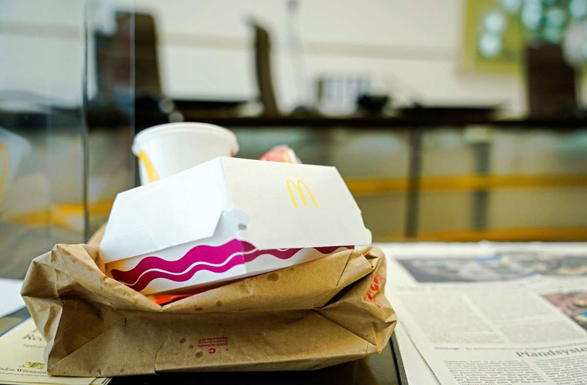 Verpackungssteuer vor Gericht: Palmer: McDonald’s  muss Geschäftsmodell ändern