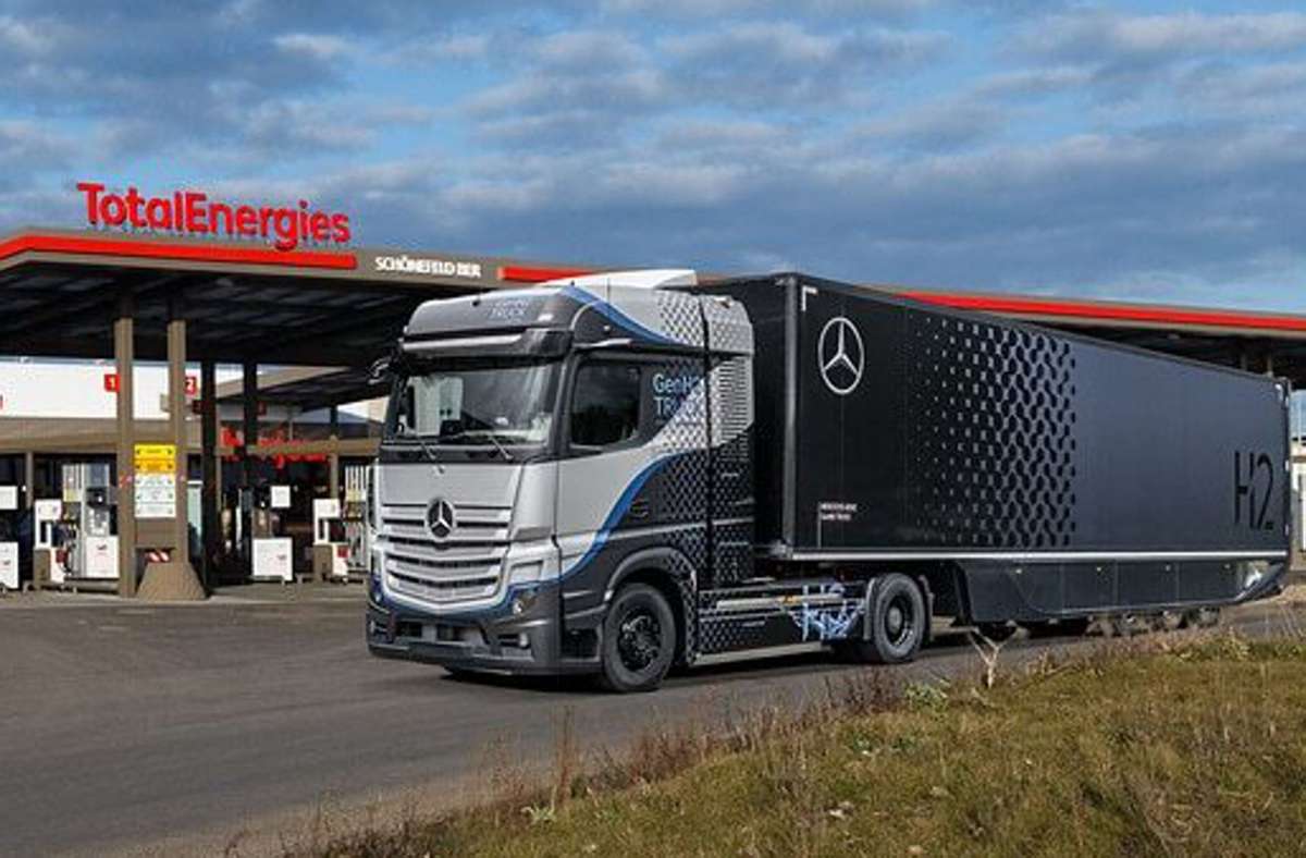 Wasserstoff: Daimler Truck  setzt auf  Partner