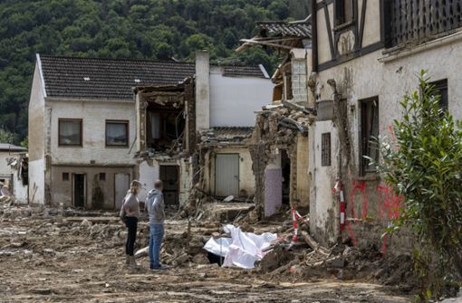 Im Juli hatte das Hochwasser der Ahr eine Schneise der Verwüstung in Rheinland-Pfalz und Nordrhein-Westfalen geschlagen. Foto: Imago /Bonnfilm/Klaus W. Schmidt
