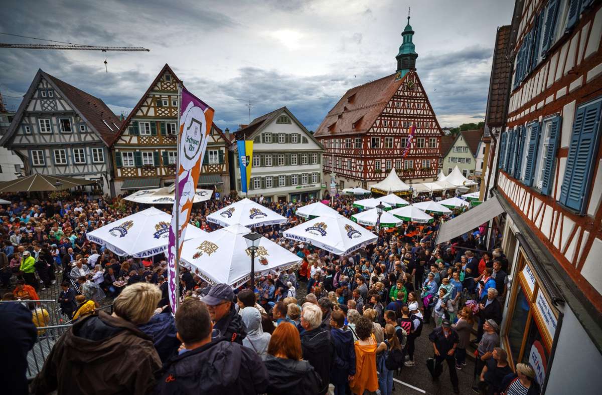 Straßenfest in Backnang und Waiblingen: Backnang feiert vier Tage lang