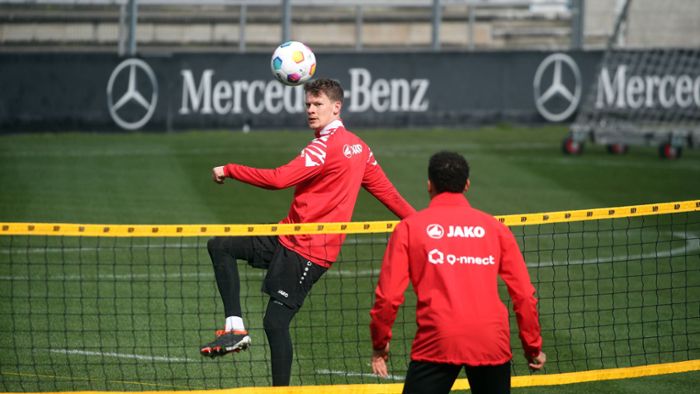 VfB Stuttgart: Torhüter glänzen beim Fußballtennis