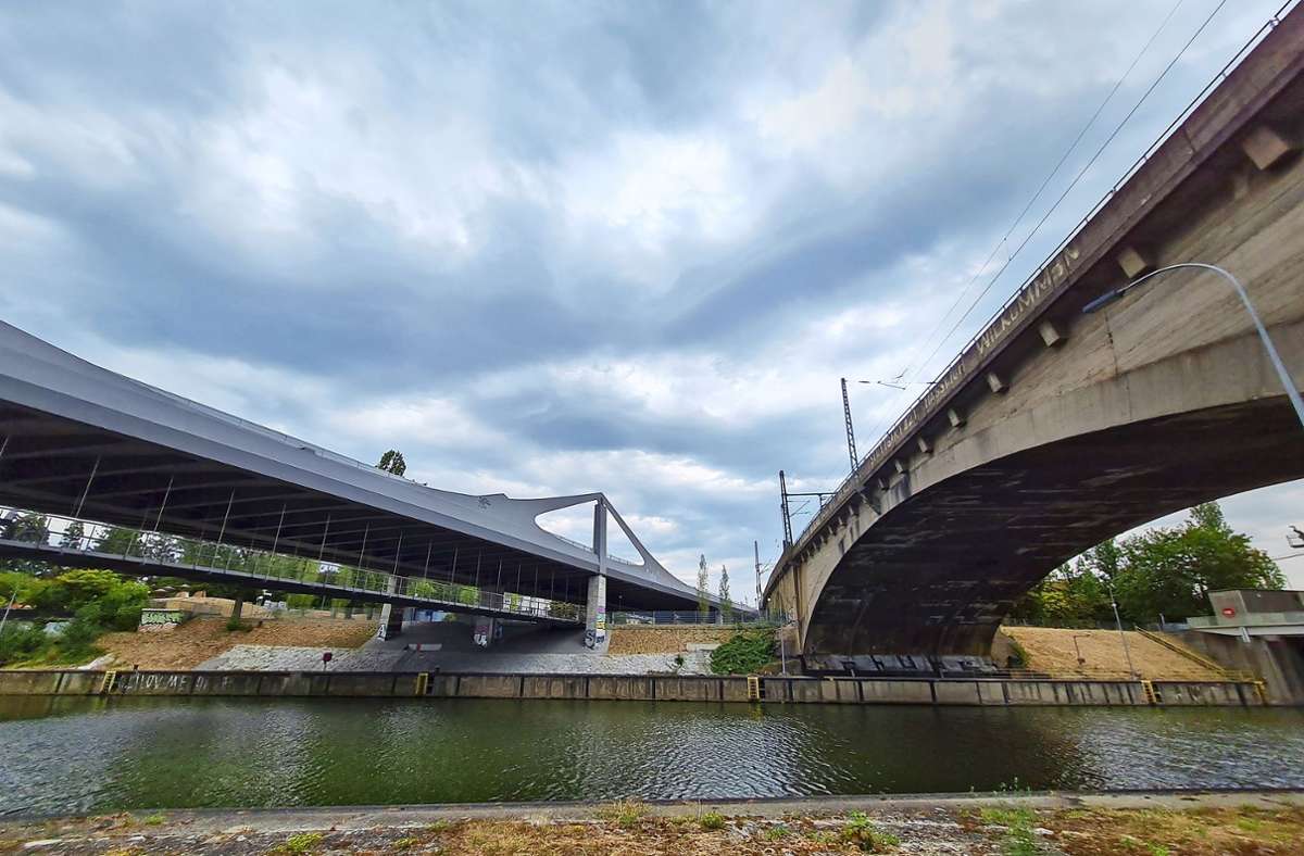 Rosensteinbrücke in Bad Cannstatt: Petition für einen Park über den Neckar gestartet
