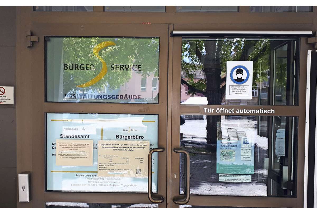 Bürgerbüro Bad Cannstatt: Acht Wochen Warten, nur um den Ausweis abzuholen