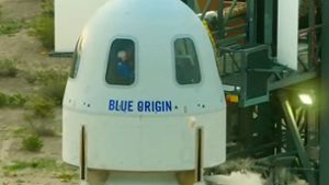Nächster bemannter Flug von Blue Origin steht