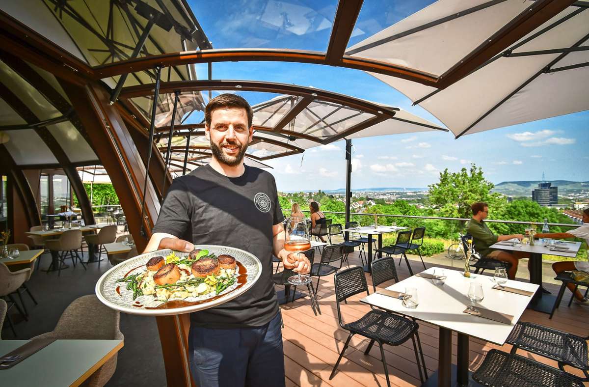 Restauranttest in Stuttgart: Im Bellevue ist allein die Location schon ein Genuss