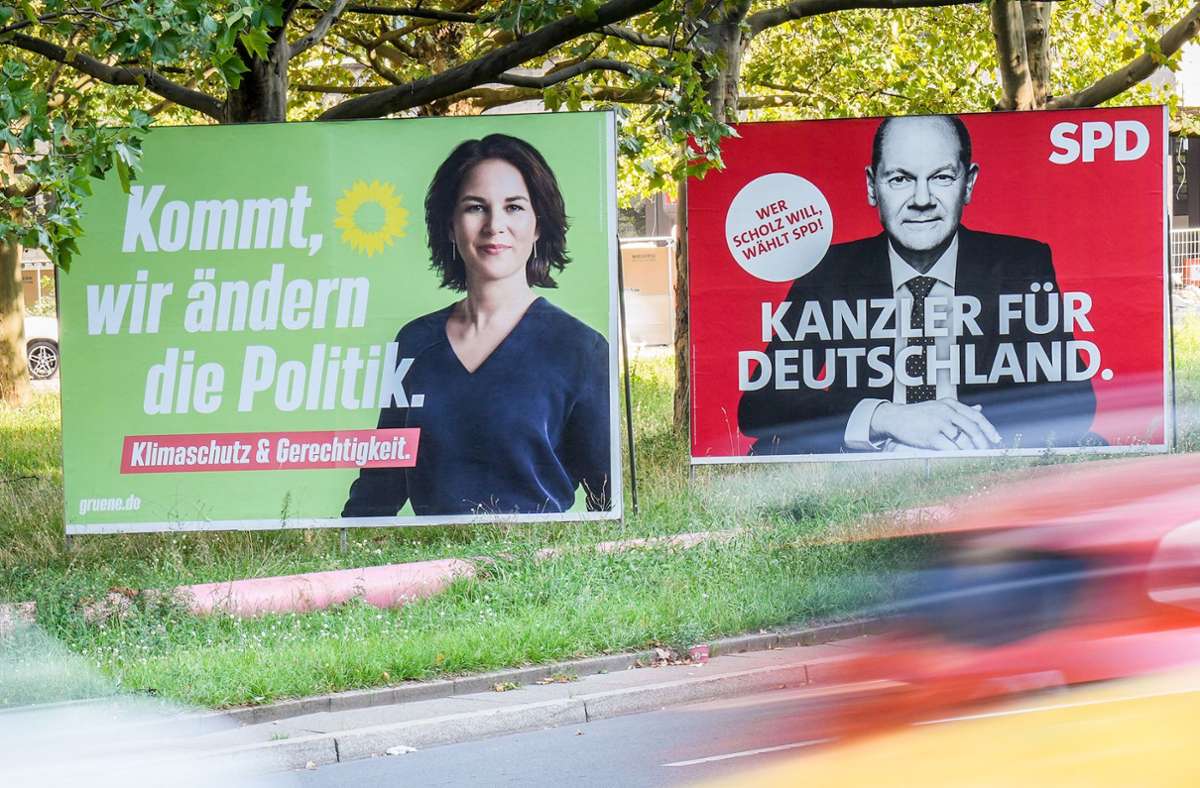 Baerbock und Scholz im Wahlkreis Potsdam: Zwei Kandidaten, ein Wahlkreis – der Kampf um das Direktmandat