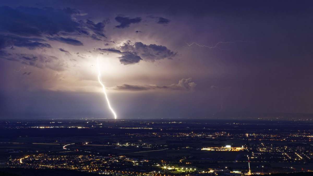 Blitzeinschläge in Deutschland: Baden-Württemberg ganz vorn – die Details der Blitz-Statistik