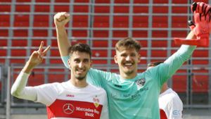 So feiern die VfB-Spieler auf Instagram