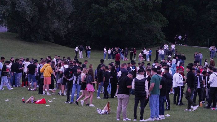 Jugendtreff am Max-Eyth-See – Polizei löst Treffen nicht auf