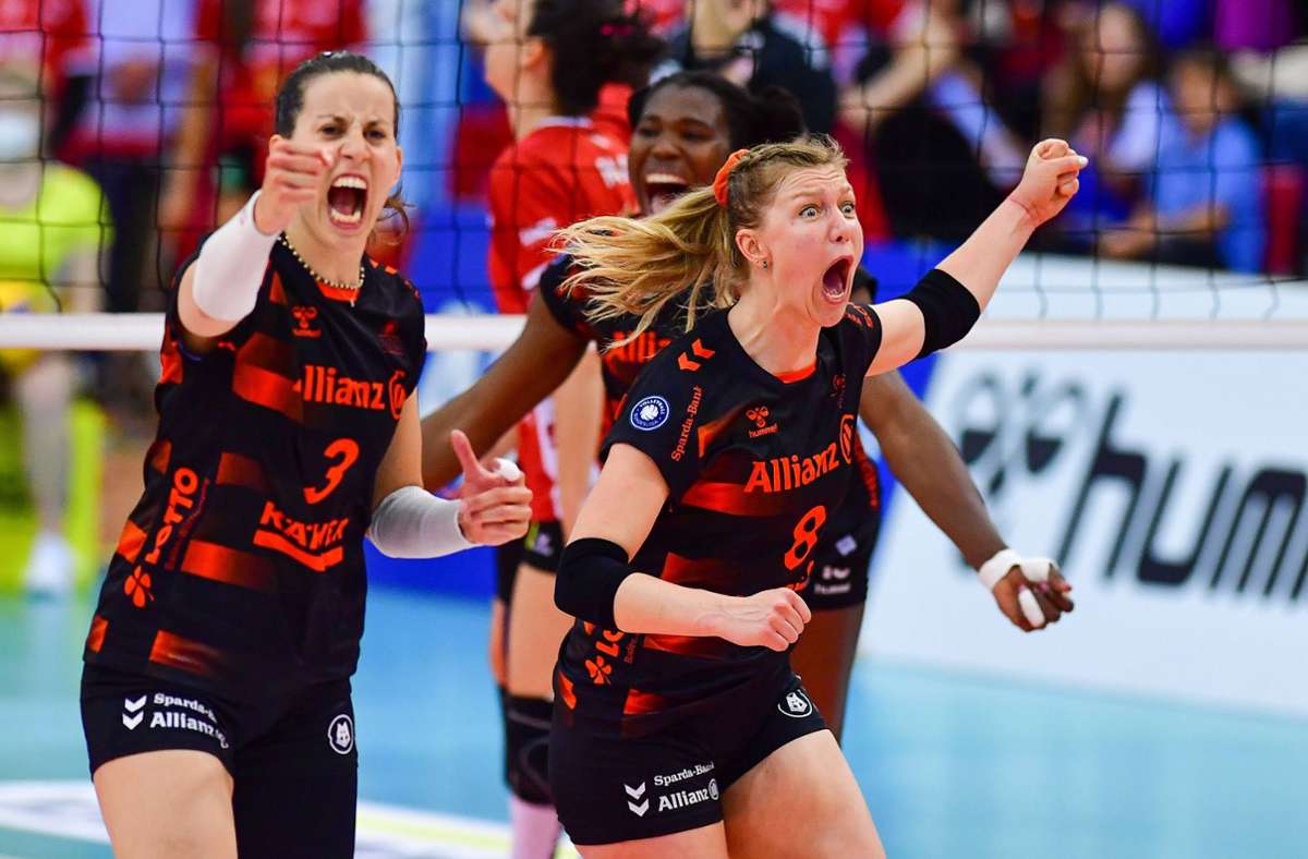 Allianz MTV Stuttgart: Volleyballerinnen sind wieder deutscher Meister