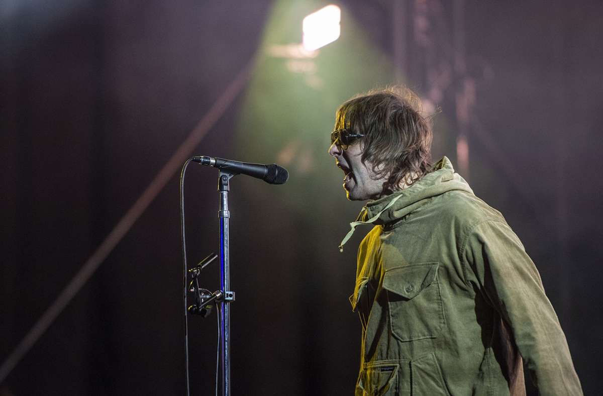 Liam Gallagher stand mal wieder in Stuttgart auf der Bühne.