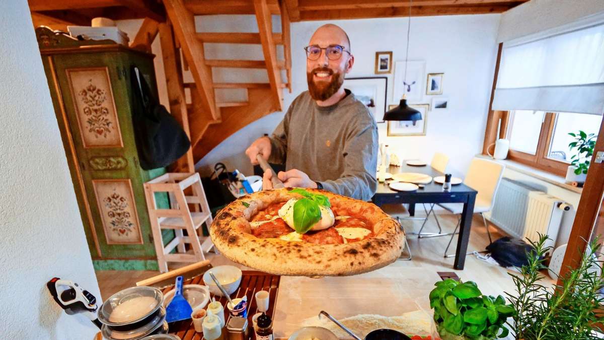 Macht leidenschaftlich gerne Pizza: Simon Riethmüller.
