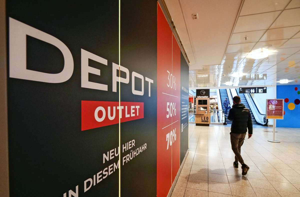Neues Geschäft im Leo-Center: Depot Outlet kommt nach Leonberg