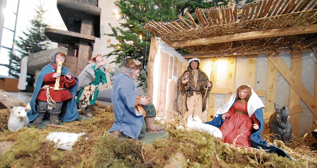BAD CANNSTATT: Seit 53 Jahren wird in der Kirche St. Rupert Bethlehems Stall aufgestellt: Krippe mit Tradition