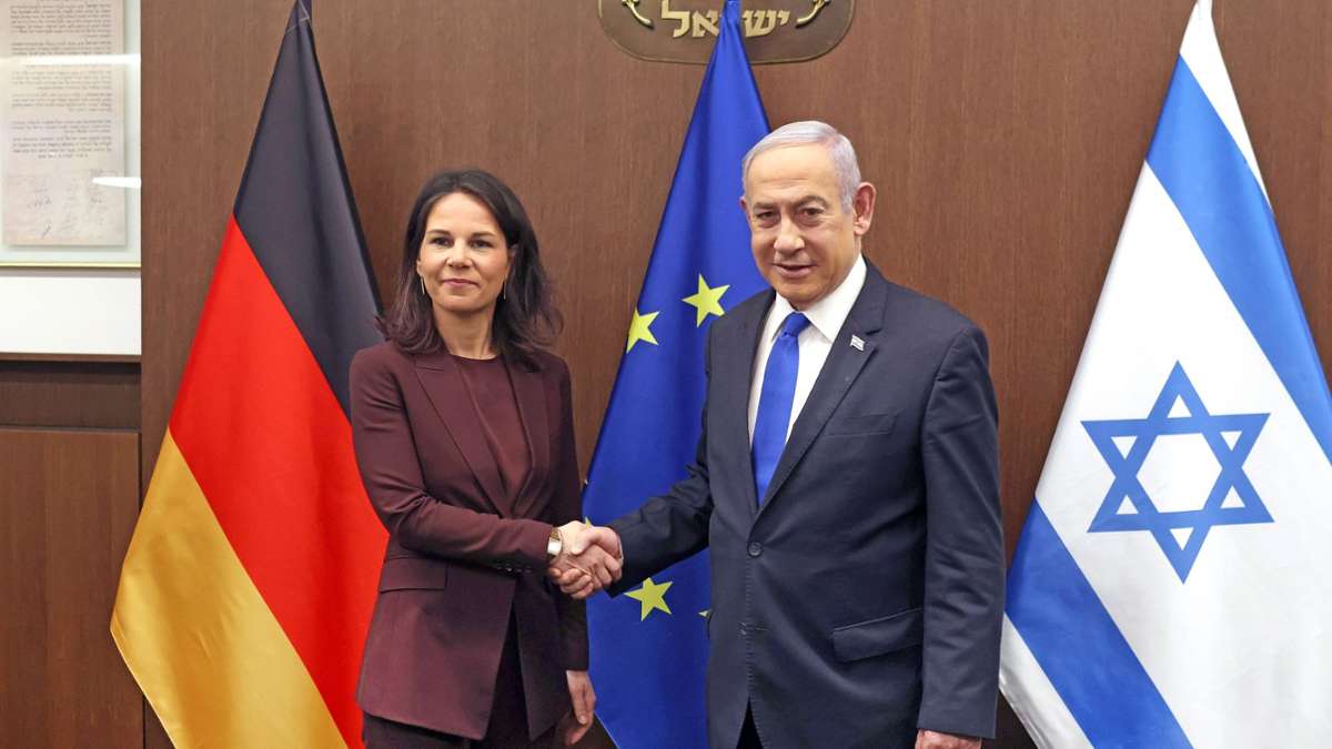 Außenministerin Annalena Baerbock ist angesichts der angespannten Lage erneut zu Israels Premierminister Benjamin Netanjahu gereist.