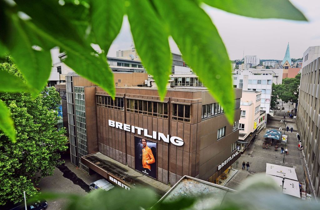 Stuttgarter Traditionsgeschäft schließt: Firma Breitling will Geschäftshaus vermieten