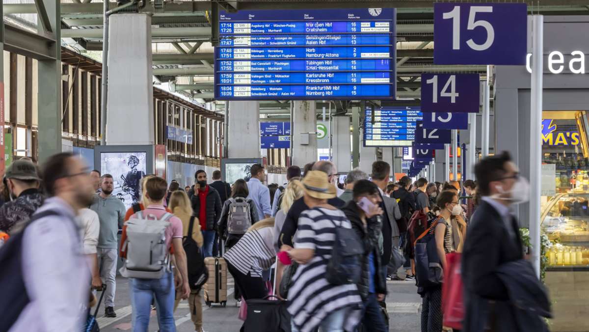 Lokführer-Streik: Zahlreiche Züge fallen in Stuttgart aus