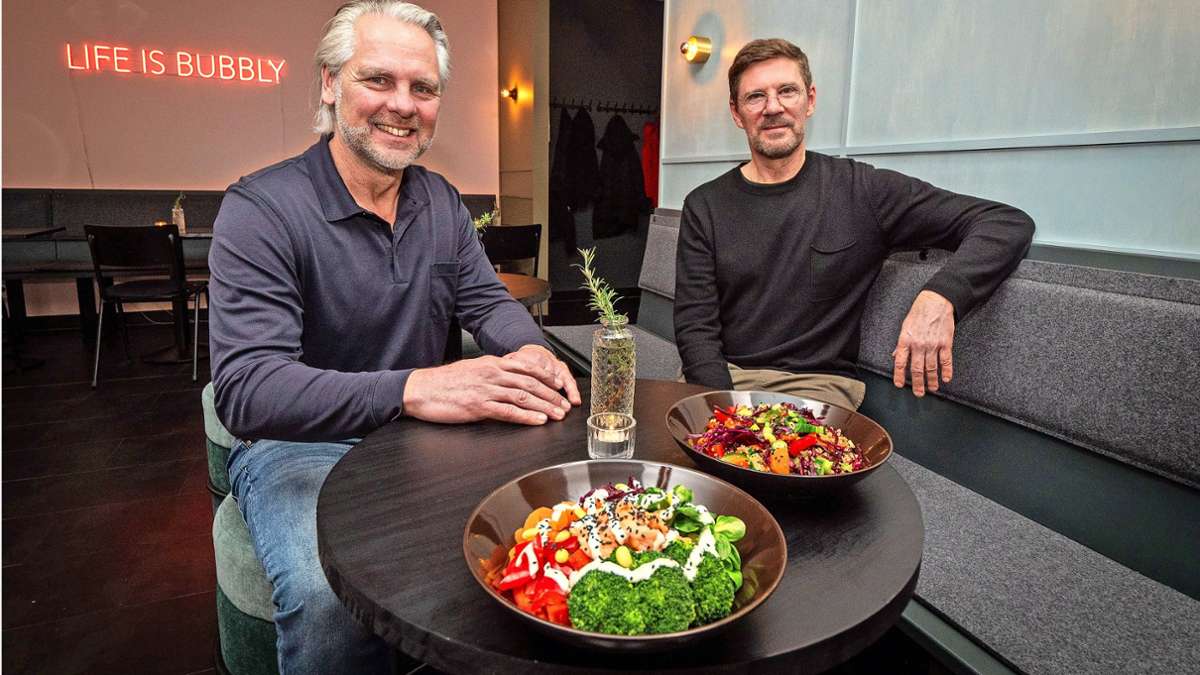 Neues Restaurant Aquarium in Gerlingen: Zwei Freunde tischen nun Bowls auf