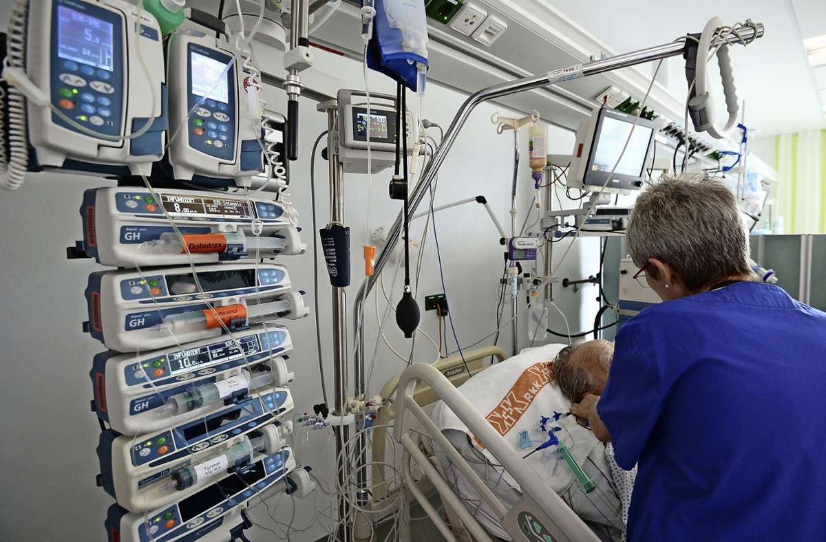 Krankenhäuser unter Druck: Im Südwesten 133 beatmete Corona-Patienten