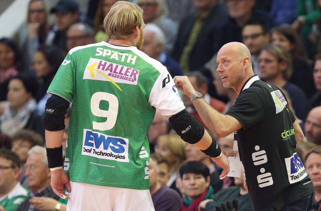 Handballer des  TVB Stuttgart wechselt: Zieht  es Manuel Späth zu seinem Ex-Trainer?