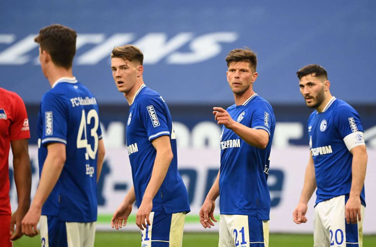 Die Schalker stellten gleich drei weitere Bundesliga-Rekorde auf. Foto: AFP/INA FASSBENDER