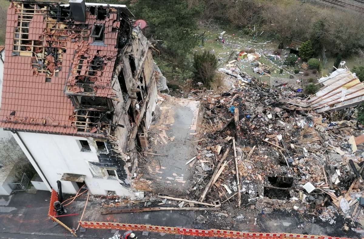 Dieses Foto zeigt das Ausmaß der Zerstörung in Stuttgart-West. Foto: Fotoagentur Stuttgart/Rosar
