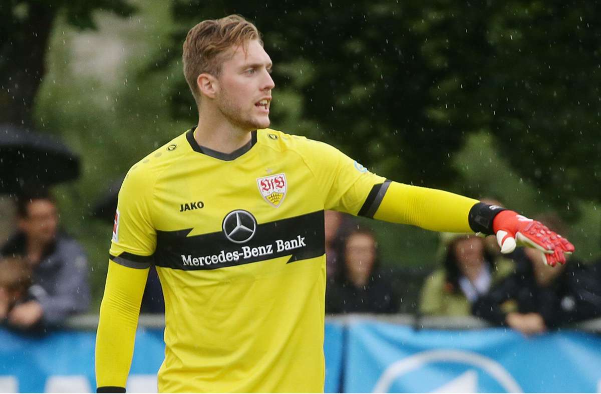 Torhüter des VfB Stuttgart: Florian Müller – ein Riesenkerl mit Bärenruhe