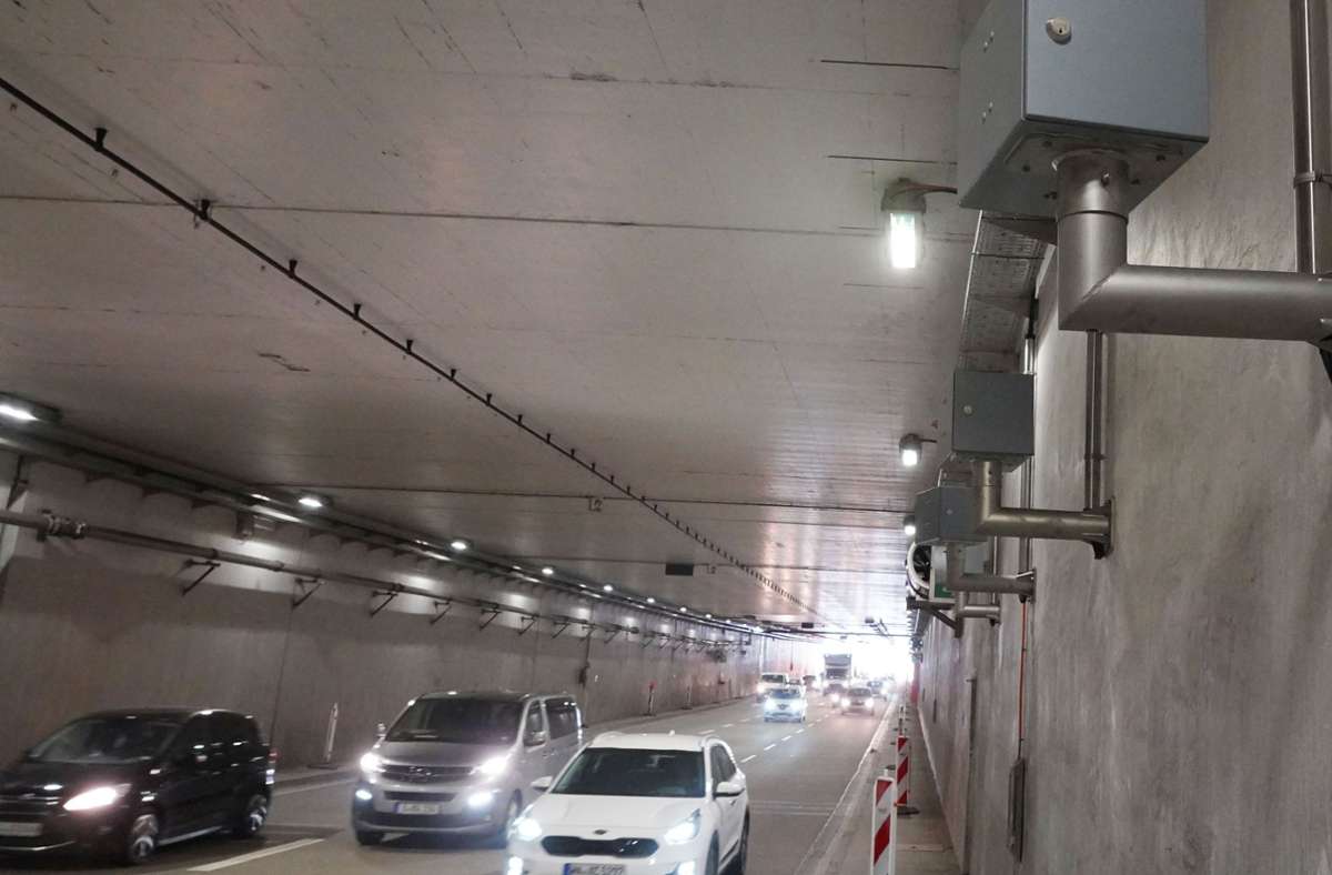 Verkehr in Bad Cannstatt: Im Schwanenplatztunnel wird  geblitzt