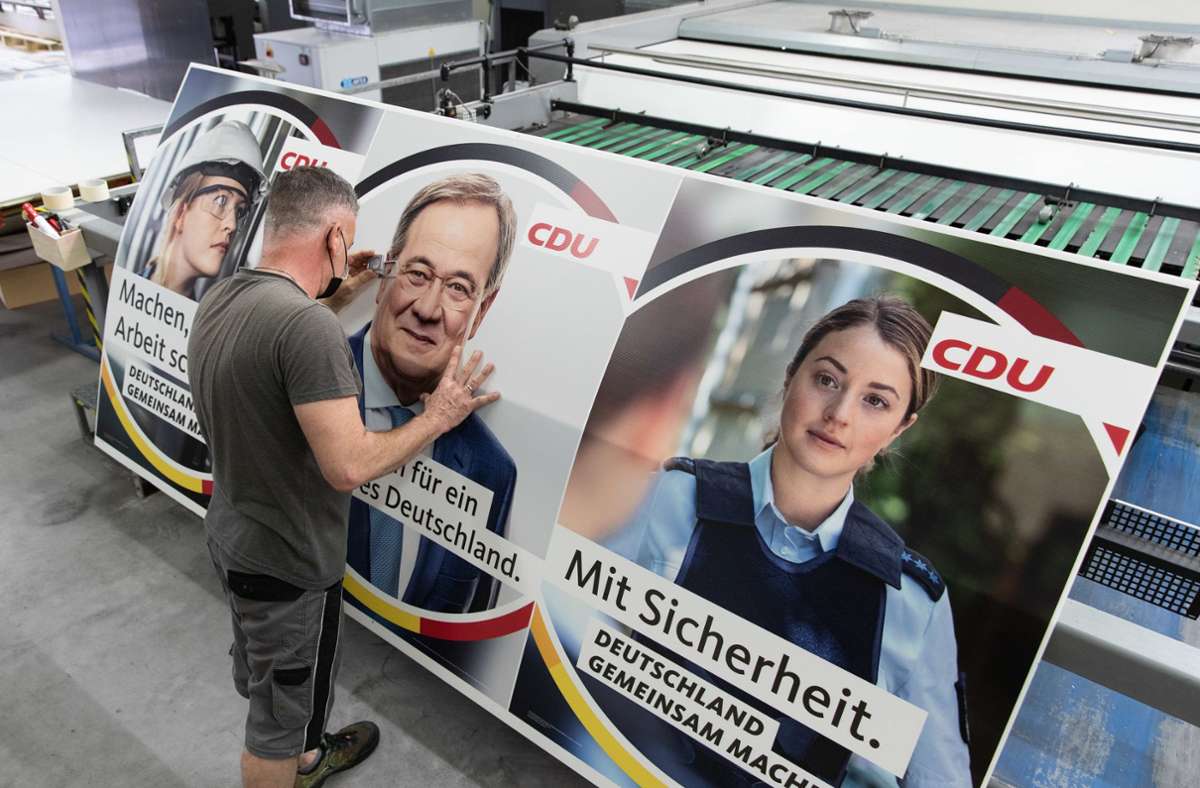 Bundestagswahlkampf: Warum die Debatte um die CDU-Wahlplakate falsch läuft