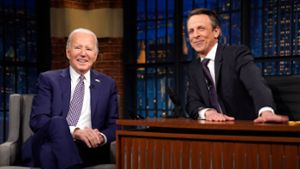 US-Präsident Biden in Sendung von Komiker Seth Meyers