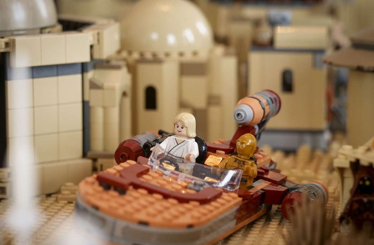 Gehört zu jeder Lego-Ausstellung dazu: das Thema Star Wars.