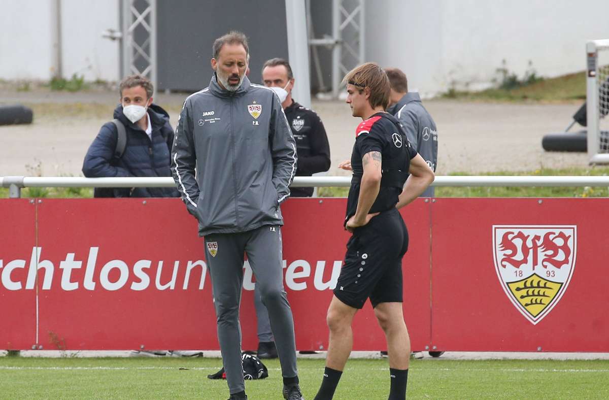 Pellegrino Matarazzo vom VfB Stuttgart: Das sagt der Trainer zur Causa Borna Sosa