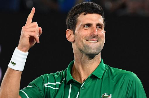 Novak Djokovic hat sich auf Instagram zu Wort gemeldet. Foto: AFP/WILLIAM WEST