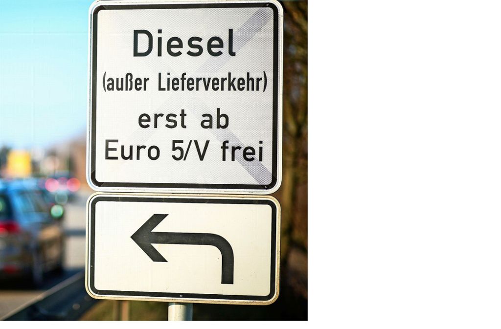 Ab 1. April gilt Dieselverkehrsverbot für Stuttgarter: 18 000 Diesel müssen in der Garage bleiben