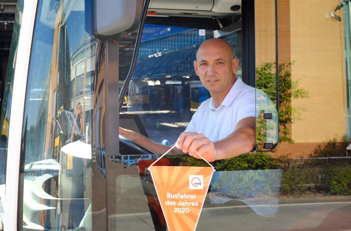 Busfahrer des Jahres in Stuttgart: Souverän hinter dem Lenker