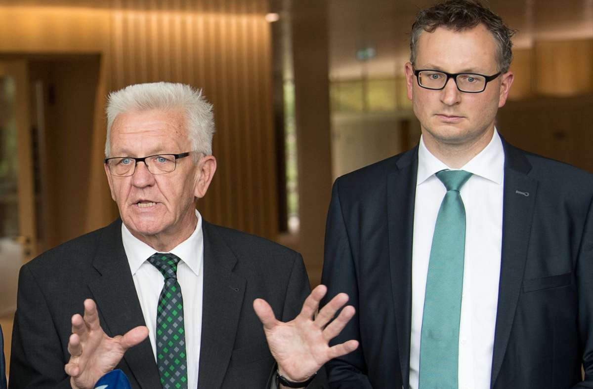 Der Ministerpräsident gibt Hinweis: Kretschmann spekuliert über seinen Nachfolger