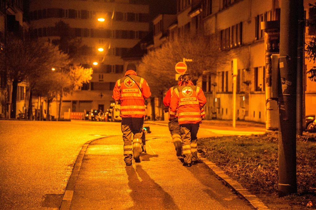 22.01.2018 Suche nach einem vermissten 6-jährigen Jungen in Stuttgart