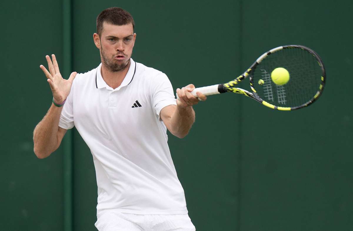 Tennis in Wimbledon: Maximilian Marterer scheitert an Alexander Bublik