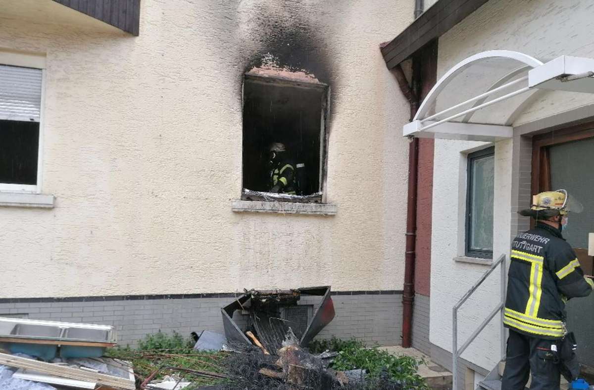 Brand in Zuffenhausen mit vier Verletzten: Polizei nimmt mutmaßlichen Brandstifter fest