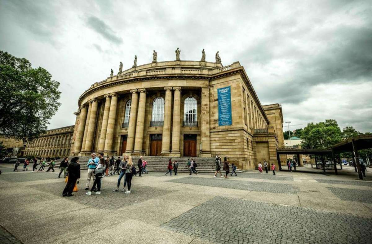 Das Opernhaus ist das Herzstück des Staatstheater-Areals  in Stuttgart.
