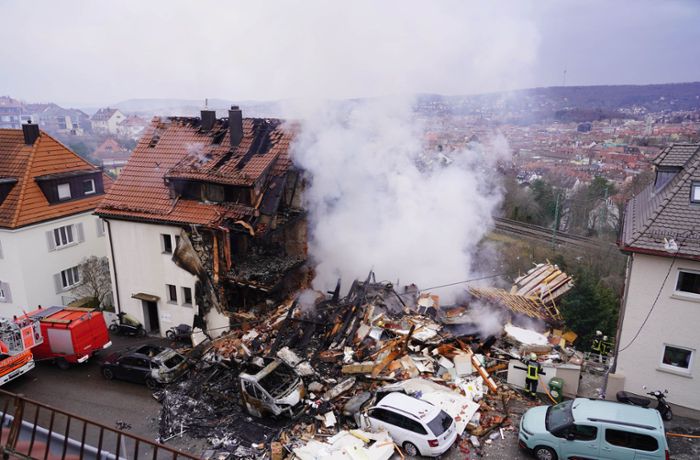 Nach Hausexplosion im Stuttgarter Westen: Ursache für Gasunglück an der Köllestraße gefunden