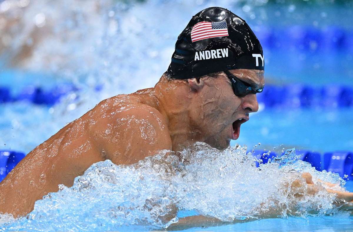 Michael Andrew bei Olympia 2021: Ohne Maske zum Interview: US-Schwimmerpolarisiert weiter