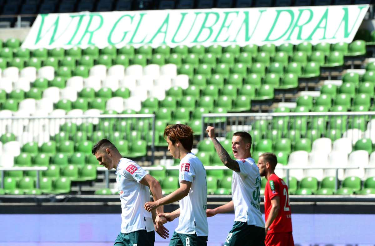 Letzter Bundesligaspieltag: Werder Bremen in der Relegation –  Fortuna Düsseldorf abgestiegen
